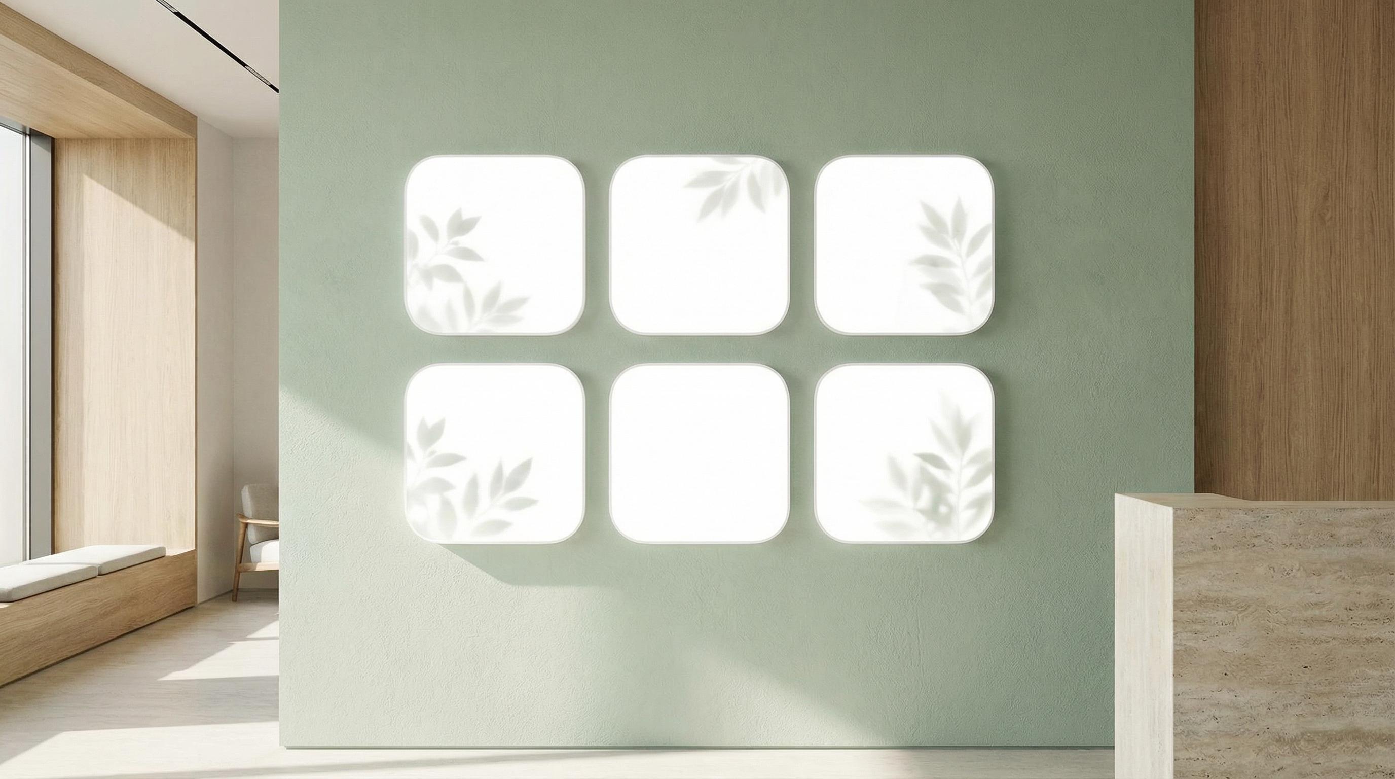 陈美娇合作植物品牌Logo墙